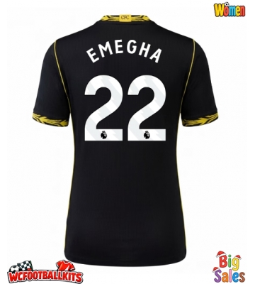 Chelsea Emmanuel Emegha #22 Replica Away Stadium Shirt for Women 2026-27 Short Sleeve